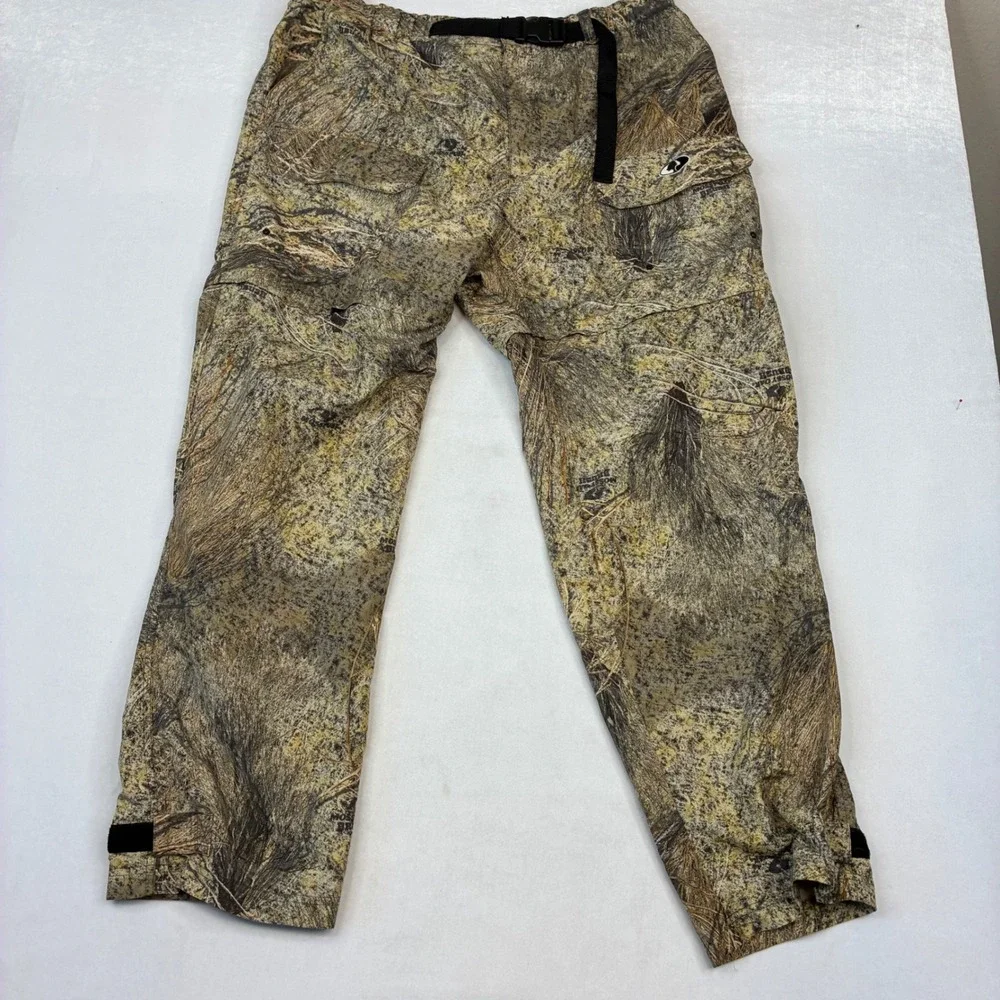 Mossy Oak Treklite Pants Mens XL Camo Convertible Zip Off Brush Hunting Cargo